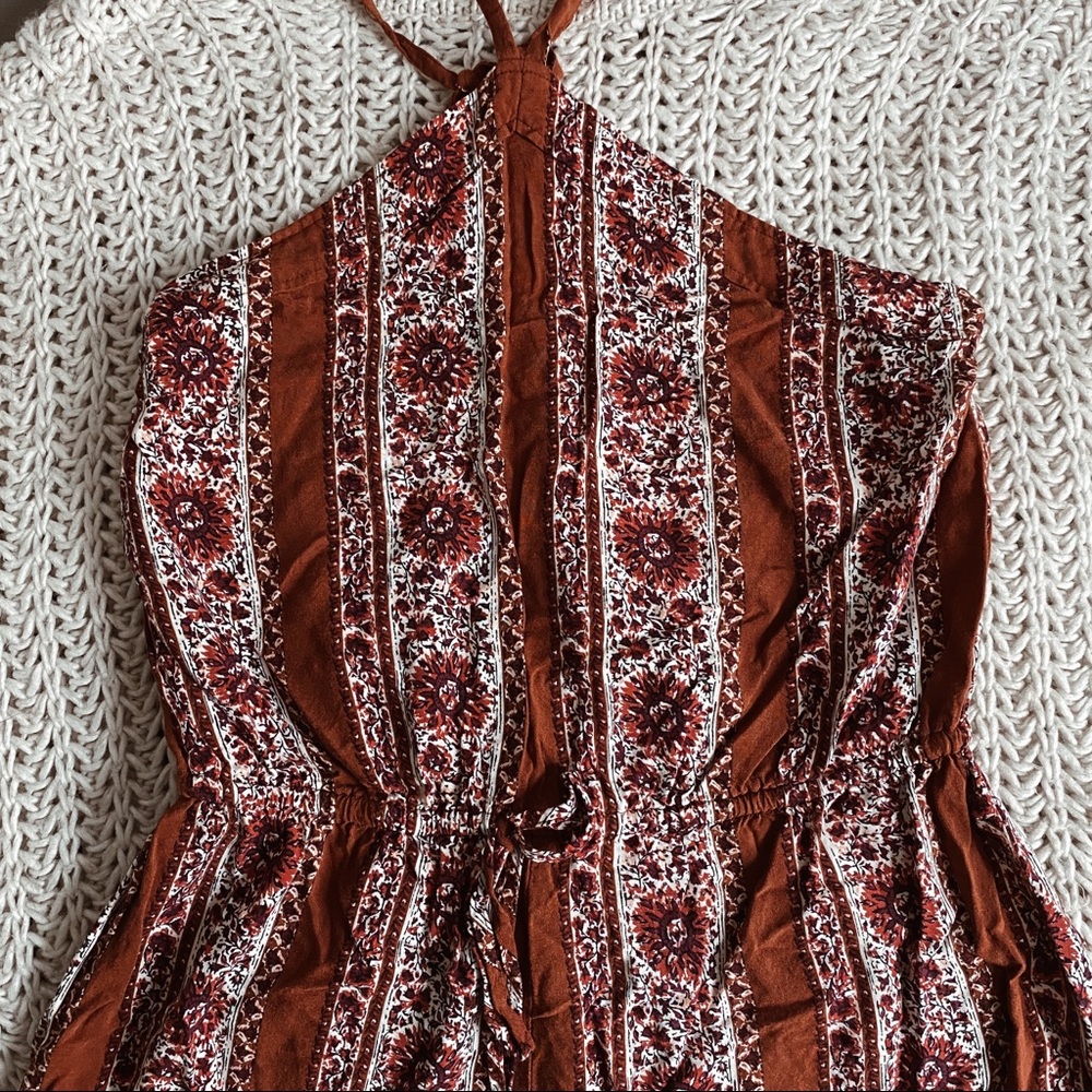 Boho Halter Romper